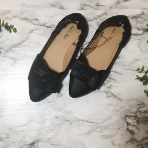 🍁NWOT | black flats with bow🍁